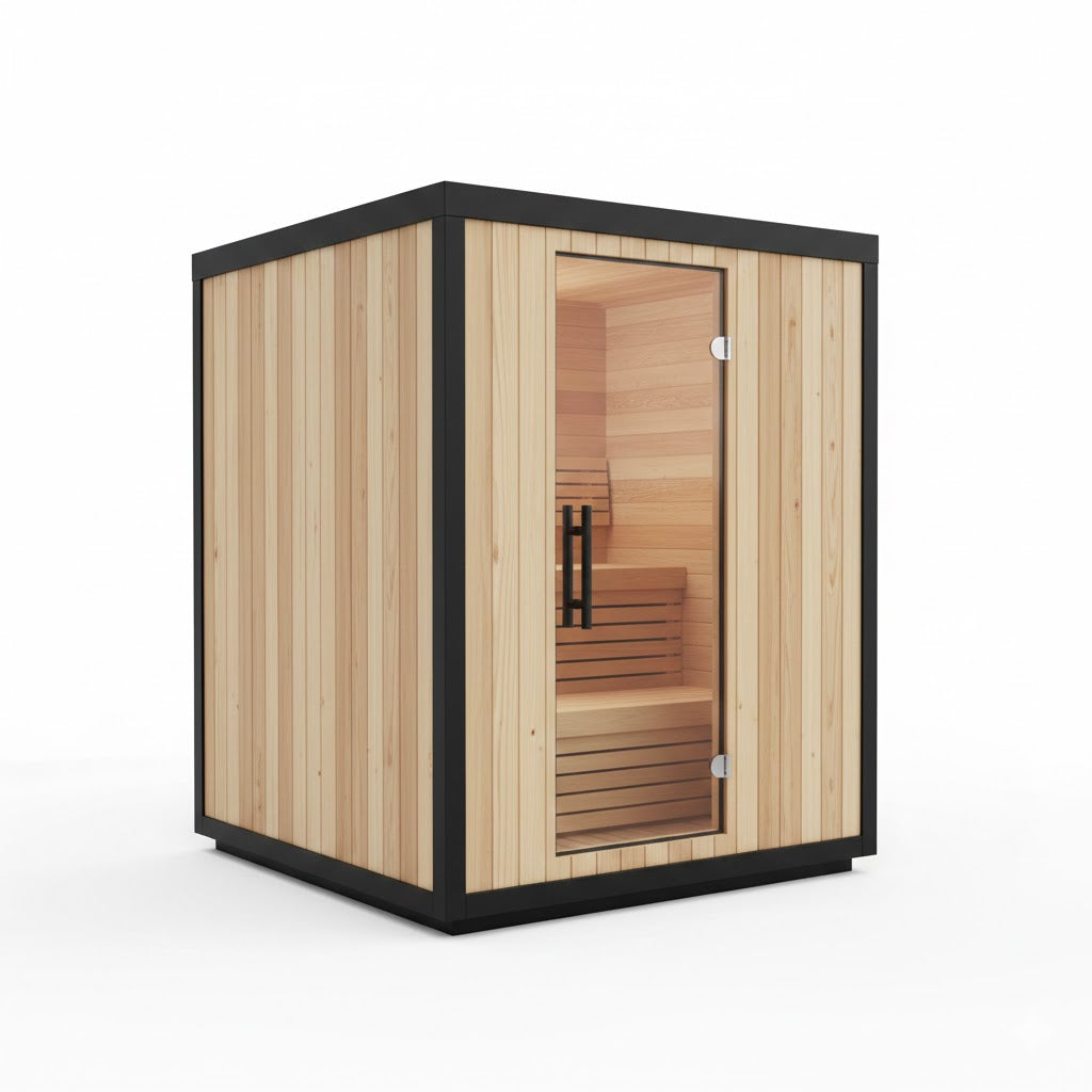 Thermora Haven™ Outdoor Cedar Sauna Cabin
