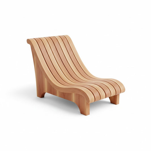 Solara Curve™ Cedar Sauna Lounger