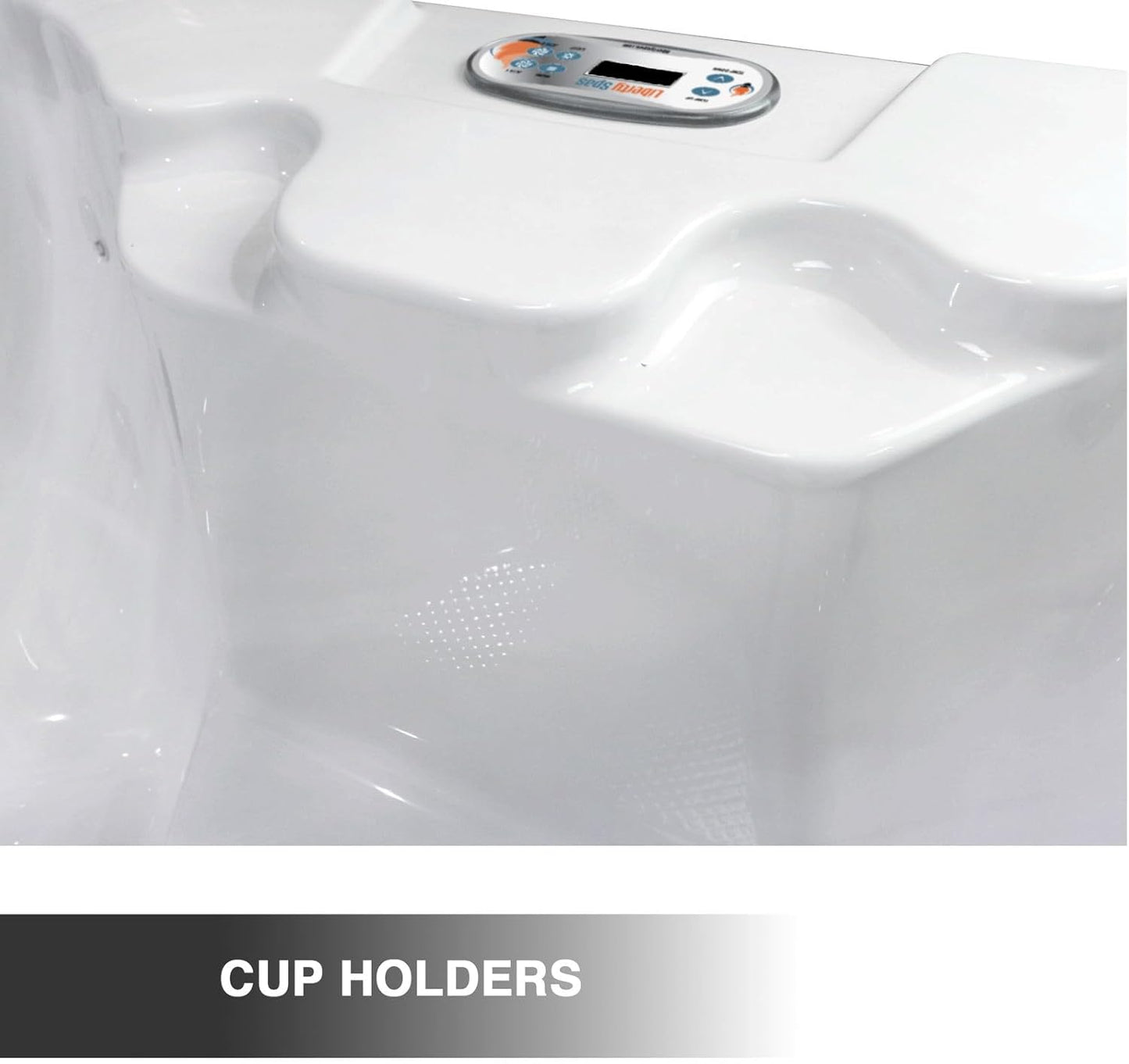 Liberty Spas KH-10200 Model LYS4500 Plug & Play 4 Person Spa; 120V 15A; 18 Adjustable Hydrotherapy Jets; Glacier Filtration; LED Lighting