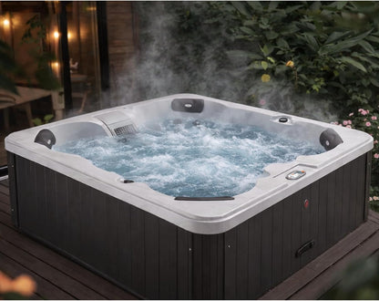 Liberty Spas KH-10200 Model LYS4500 Plug & Play 4 Person Spa; 120V 15A; 18 Adjustable Hydrotherapy Jets; Glacier Filtration; LED Lighting