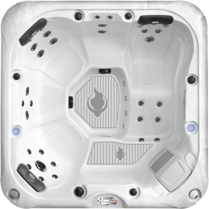 Liberty Spas KH-10206 Model LYS5000 6‑Person Hot Tub, 34 Jets, LED Lights, Bluetooth Audio, Waterfalls, Aromatherapy; Glacier Filtration; Bluetooth Audio; LED Lighting & Dual Waterfalls