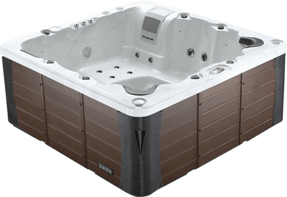 Liberty Spas KH-10207 Model LYS6000 6‑Person Hot Tub, 46 Jets, LED Lights, Glacier Filtration & Bluetooth