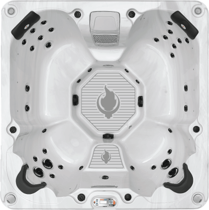 Liberty Spas KH-10208 Model LYS7000 Luxury 7‑Person Spa, 46 Jets, Glacier Filtration, LED & Bluetooth