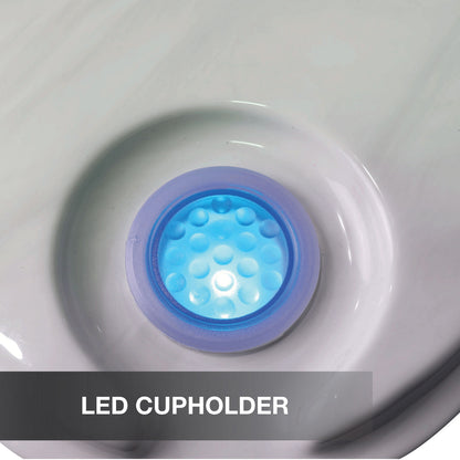 Liberty Spas KH-10208 Model LYS7000 Luxury 7‑Person Spa, 46 Jets, Glacier Filtration, LED & Bluetooth