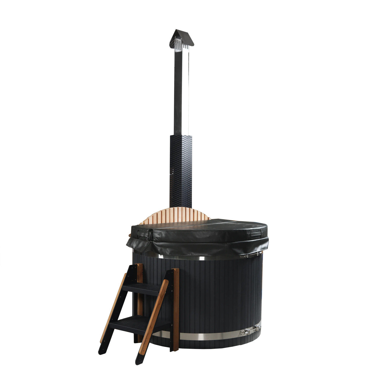 ALEKO Stainless Steel Hot Tub & Cold Plunge Tub 1-3 Person