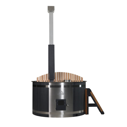 ALEKO Premium Stainless Steel Hot Tub & Cold Plunge