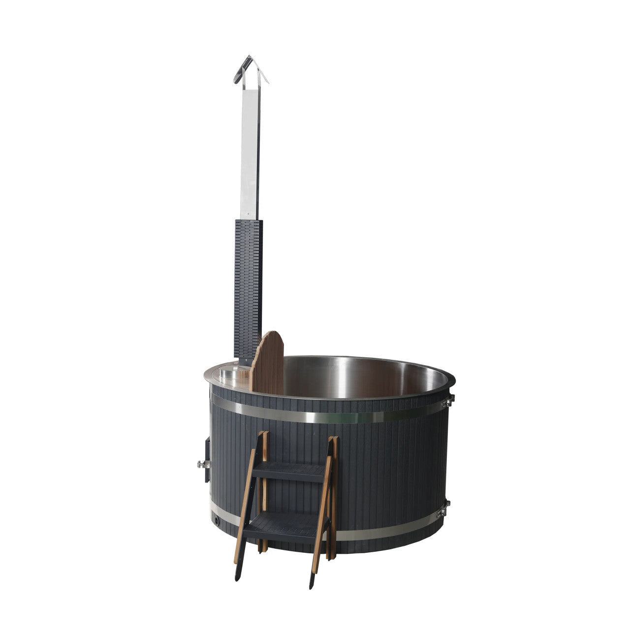 ALEKO Premium Stainless Steel Hot Tub & Cold Plunge