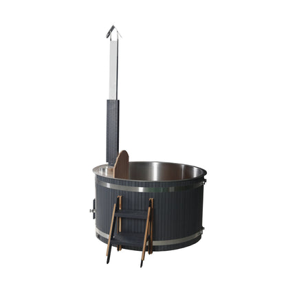 ALEKO Premium Stainless Steel Hot Tub & Cold Plunge