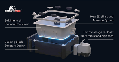 MSpa Frame Series Oslo Bubble & Jet Spa- Luxury Wood-Like Finish; Rigid Frame Design; Premium Hydrotherapy Experience