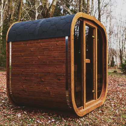 Mande MW16 ThermoWood Outdoor Sauna - Premium Outdoor Relaxation Experience