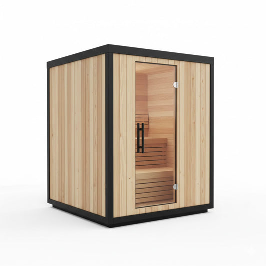 Thermora Haven™ Outdoor Cedar Sauna Cabin